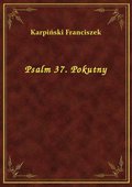 Psalm 37. Pokutny - ebook