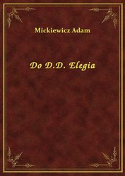 : Do D.D. Elegia - ebook