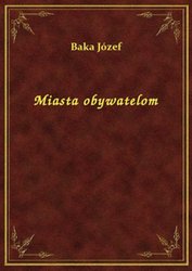 : Miasta obywatelom - ebook