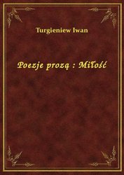 : Poezje prozą : Miłość - ebook