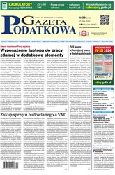 : Gazeta Podatkowa - e-wydanie – 39/2024