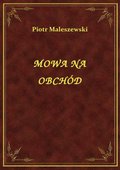 ebooki: Mowa Na Obchód - ebook